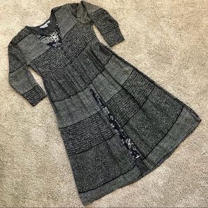 New Options by Kate Geddes Hieroglyphics Dress, XL